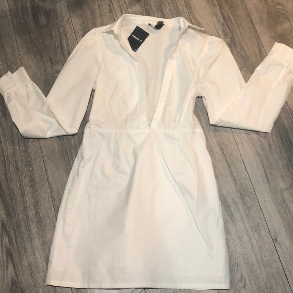 Forever 21 white dress Size M
